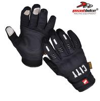 Sp & city — gants pour moto, pour course en plein air, doigt complet, avec réflecteurs de nuit