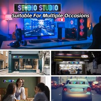 Nouveau produit Panneau LED pour voiture USB programmable Matrice LED Panneau à messages défilants Affichage LED flexible