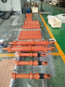 Промышленный гидравлический цилиндр с телескопическим штоком поршня и хромированным покрытием - Product Image 4