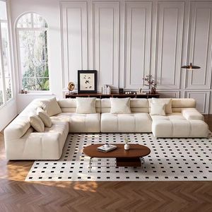 Tuochen Da Chính Hãng Tối Giản L-Hình Dạng <span class=keywords><strong>Sofa</strong></span> Thiết Lập Với Miếng Bọt Biển Làm Đầy Phòng Khách <span class=keywords><strong>Sofa</strong></span> <span class=keywords><strong>2025</strong></span> <span class=keywords><strong>New</strong></span> Hot Bán - Product Image 5