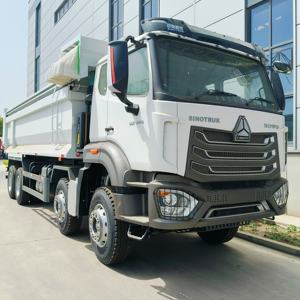 De Hoge Kwaliteit Nieuwe Howo Nx 8*4 12 Wheeler Dump Truck Trailer - Product Image 1