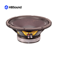 Haut-parleur de 10 pouces pour système de sonorisation compact à 2 voies