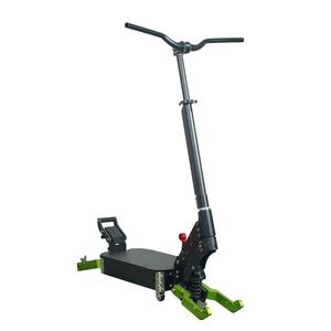 Châssis de trottinette électrique tout noir 11 pouces, design moderne, taille ouverte 150 mm, pliable, portable, pour trottinette à double moteur 52V 60V - Product Image 2