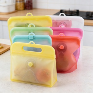 Bolsas de Silicona Reutilizables para Almacenamiento de Alimentos y Vino con Logotipo Personalizable, Contenedores Herméticos - Product Image 3