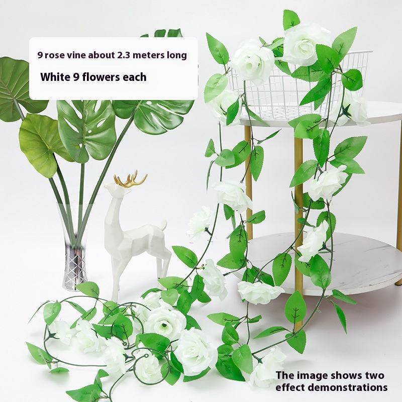 White 9 flowers each