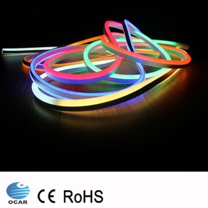 ไฟนีออน LED แบบยืดหยุ่นขนาดเล็ก กันน้ำ IP65 ขนาด 16x8 มม. 12V 24V สำหรับตกแต่งภูมิทัศน์และป้ายไฟนีออน - Product Image 4