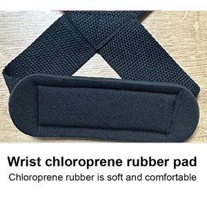 Haute Qualité Épais Figure 8 Sangles De Levage Puissance Poignets Haltérophilie Deadlifting Sangles D'entraînement - Product Image 5