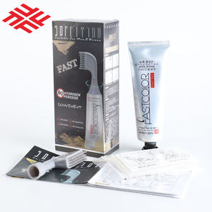 Fabricant de shampoing colorant pour cheveux noirs de marque privée avec crème colorante permanente infusée aux herbes Échantillon gratuit - Product Image 2