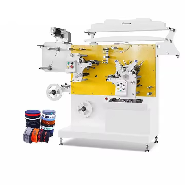JR-1221 3 Color Flexo Label Printing Machine Automatic 10-140mm Roll to Roll Flexographric Printer Machine