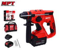 MPT Power Tools Marteau rotatif sans fil Li-ion 21V sans balai MPCRH2122B.B1