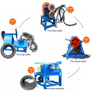 Used Tire Automatic Recycling <b>Machine</b> <b>Rubber</b> Powder / Waste Tire Recycling / Waste Tire <b>Processing</b> - Product Image 6
