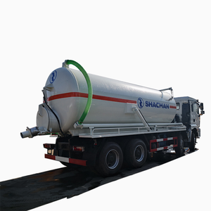 Nettoyeur de canalisations à haute pression, 150-250 CV, 4*2, Shacman, 1-10T, manuel, diesel, pour élimination des boues, nettoyage des égouts, fosses septiques, réservoir de jet haute pression - Product Image 5