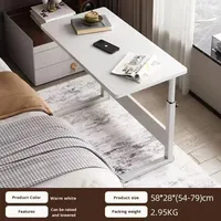 Table de chevet mobile simple pour la maison de location de chambre à coucher ou l'étude de lit bureau d'ordinateur portable portable
