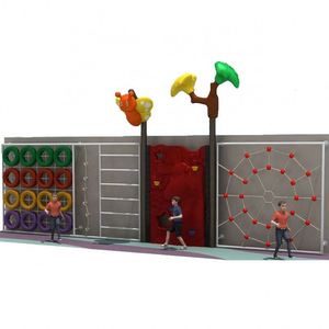 Mur d'escalade intérieur en plastique personnalisé pour enfants, structure d'escalade extérieure pour école maternelle à vendre - Product Image 2
