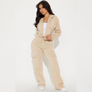 Sudaderas con capucha de gran tamaño para mujer, ropa informal con bordado de letras sueltas con logotipo personalizado - Product Image 2