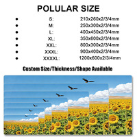 Tapis de jeu sur mesure sur le thème de la nature, tapis de bureau, tapis en caoutchouc personnalisés par sublimation, impression de haute qualité, tapis de souris