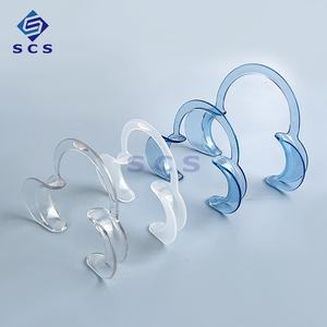 Materiale di consumo dentale materiale ortodontico monouso in plastica C forma di apribocca - Product Image 5