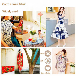 Impression personnalisée 100% tissu imperméable en coton biologique tissu imprimé en coton par la cour - Product Image 3