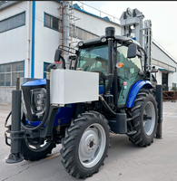 KY Max.300m Foreuse hydraulique portable à moteur diesel pour puits d'eau, montée sur tracteur, pour forage de puits.