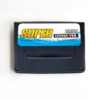 Cartouche de jeu Super SFC Flash Cart 8 Go TF Card SNES Communication filaire Langue anglaise Version violette NTSC/USA ABS+PC OEM