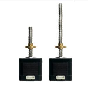 มอเตอร์ T8 300 มม. มินิ Nema17 พร้อมตัวกระตุ้นเชิงเส้น Tr8*2 ความยาว 40 มม. สำหรับเครื่องจักรสิ่งทอ DIY - Product Image 1