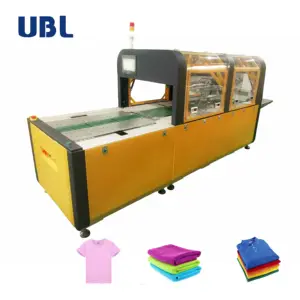 Automatic T-Shirts Folding And Packing Machine packing sealing clothes machine for dozen