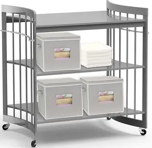 Household Items Organizer Dinnerware Box With Lid Cube Storage Bins For Convenient Dinnerware Storage