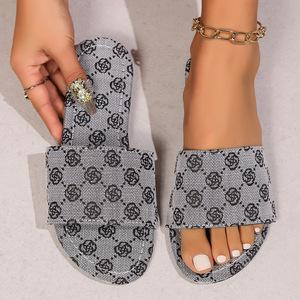 Sandalias Planas Casuales de Mujer al por Mayor, Modelo 2026, Clásicas, con Punta Abierta, Cómodas para el Uso Diario, Zapatos de Verano, Pantuflas de Moda para Fiesta - Product Image 3