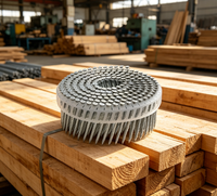 Clous en bobine à haute résistance, clous galvanisés pour palettes, pour le travail du bois et la construction
