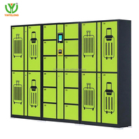Casier à bagages intelligent Yinlong avec paiement par carte de crédit Nayax, casier de stockage en libre-service 24h/24, antivol, étanche