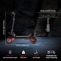 FREEBOY Meilleur Trottinette Électrique Pliable et Étanche J15max pour US/UE, 120KG, Moteur Double Puissant