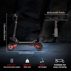 FREEBOY en iyi abd ab depo J15max su geçirmez katlanabilir elektrikli Scooter 120KG Golf arabası Escooter çift motorlu güçlü E Scooter - Product Image 2