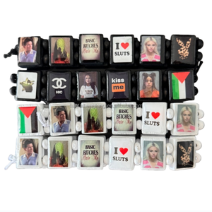 <span class=keywords><strong>Bracciale</strong></span> in Legno Elastico PERSONALIZZATO con <span class=keywords><strong>Rosario</strong></span> in Acrilico, Immagine del Cliente e Icona in Resina su Legno, Disponibile - Product Image 2