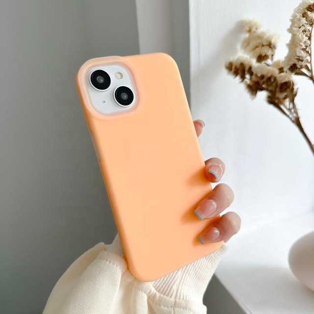 Trending Soft TPU Jelly Silicone Liquid Phone Case with 17 16 15 14 13 Pro Max Wholesale Custom logo Accessories