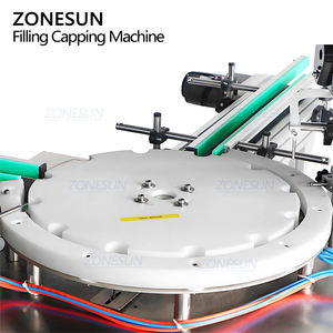 ZONESUN ZS-AFC47 Macchina Automatica Monoblocco da Tavolo con Pompa Peristaltica Rotante per Riempimento e Tappatura di Smalto per Unghie e Cosmetici in Pasta - Product Image 5