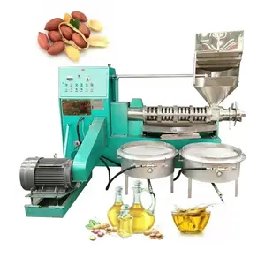 60 Small screw cold oil press machine with oil filter start business
