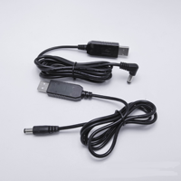 Câble de convertisseur de puissance 50cm, transformateur électrique, usb vers dc 9v, 12v, 5v, pour routeur réseau