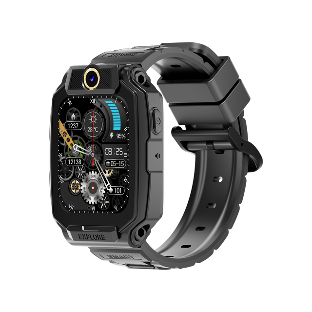 Smart Watch GPS Video Call Waterproof IP67 LCD Display Magnetic Charging for RTOS Women Men Kids