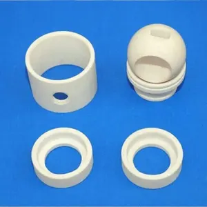 Corrosione e resistenza all'usura su misura Zro2 Zirconia valvola a sfera in ceramica