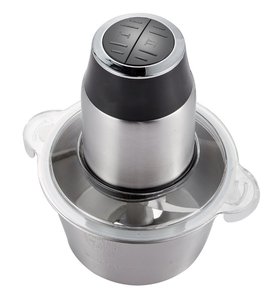 304 # нержавеющая сталь и полипропилен 2 л 250 Вт Двухступенчатая 5425 Чистая медь hpe laufwerk мясорубки королевская семья машина fufu