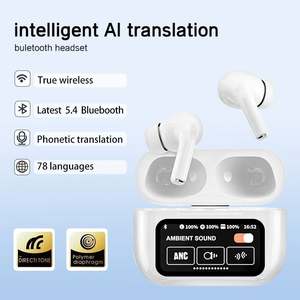 หูฟังเอียร์บัดไร้สาย ENC A9 <span class=keywords><strong>Pro</strong></span> A9pro อากาศหูฟังเล่นเกม TWS หูฟังโปรพร้อมหน้าจอสัมผัส - Product Image 4