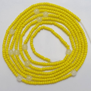 Mode Zomer <span class=keywords><strong>Glow</strong></span> In The Dark Gewichtverlies String Katoen Verstelbare Stropdas Op Afrikaanse Taille Kralen Buikketting Vrouwen Lichaam Sieraden - Product Image 5
