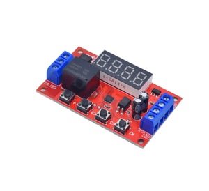 Módulo de relé de tiempo de retardo de 1 canal, 10A, 5V, 12V, 24V, sincronización, acoplador óptico programable, aislamiento, gatillo de apagado de ciclo de pulso - Product Image 2