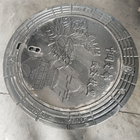 Couvercle de manhole anti-affaissement pour la construction de routes paysagères