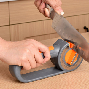 Afilador de <span class=keywords><strong>Cuchillos</strong></span> Manual Multifuncional 6 en 1, Creativo, Rápido, <span class=keywords><strong>con</strong></span> Herramienta para Tijeras, Afilador de Diamante para Cocina - Product Image 2