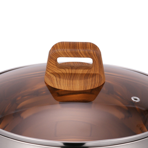<span class=keywords><strong>Set</strong></span> panci memasak Stainless Steel, peralatan masak Stainless Steel 6 buah untuk memasak dan memanggang - Product Image 6