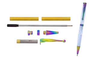 Stift-Bausätze zum Drechseln mit Holzkörper und Tierdesign, 1,0 mm Schreibbreite, Logo-Stift, Schlanke Drechselbausätze für Stifte - Product Image 4