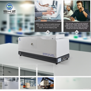 Analyseur de taille de particules laser SKZ1062C-3, précision inférieure à ± 1 %, plage de test de 0,1 à 3000 microns maximum, méthode sèche et humide - Product Image 3
