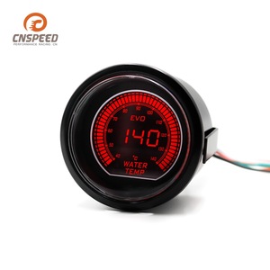 CNSPEED EVO Digital Water Temp Gauge 52mm LCD Dual Color Universal <b>Car</b> Gauge - Product Image 2