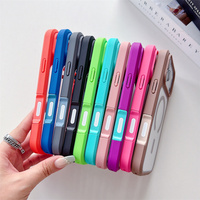 Coque de téléphone antichoc 3-en-1 transparente magnétique à double couche pour iPhone 18 17 Pro Max, compatible également avec iPhone 12 13 14 15 16 17